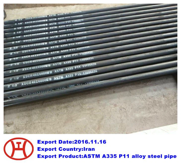 ASTM A 335  P 11  Bezešvé ocelové potrubí