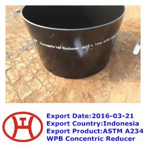 ASTM A 234 Koncentrační redukce WPB
