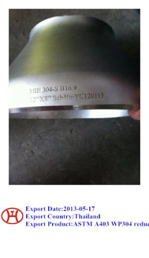ASTM A 403 WP 304 Redukce